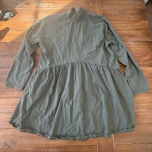 ASOS Olive Long Sleeve Tunic Top